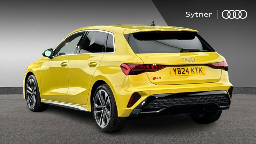 Audi A3 35 Tfsi S Line S Tronic Tech Pack Yellow #3