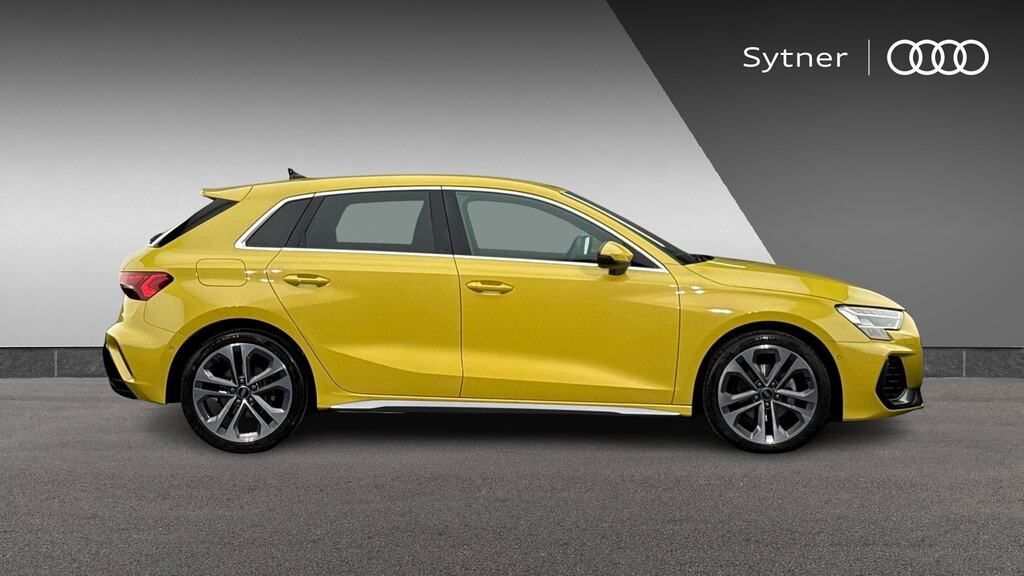 Audi A3 35 Tfsi S Line S Tronic Tech Pack Yellow #4