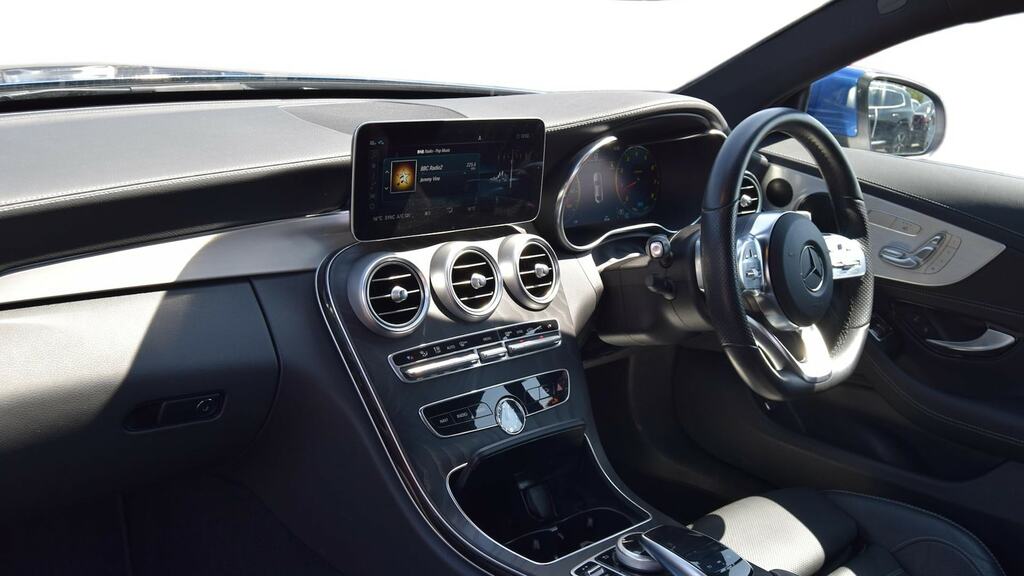 Mercedes-Benz C Class C200 Amg Line Edition Premium 9G-tronic Blue