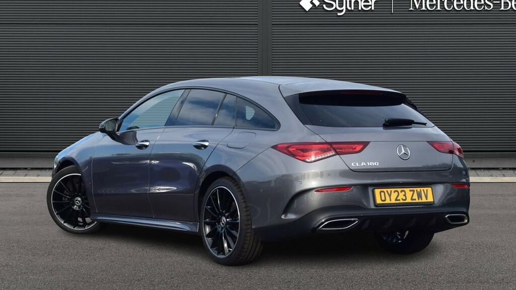 Mercedes-Benz CLA Class Cla 180 Amg Line Premium Night Ed Tip OY23ZWV Grey #2