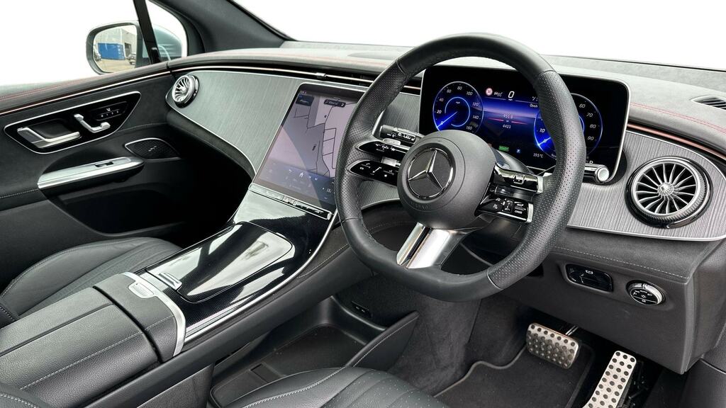 Mercedes-Benz EQE 350 4Matic 215Kw Amg Line Edition 91Kwh Silver #3