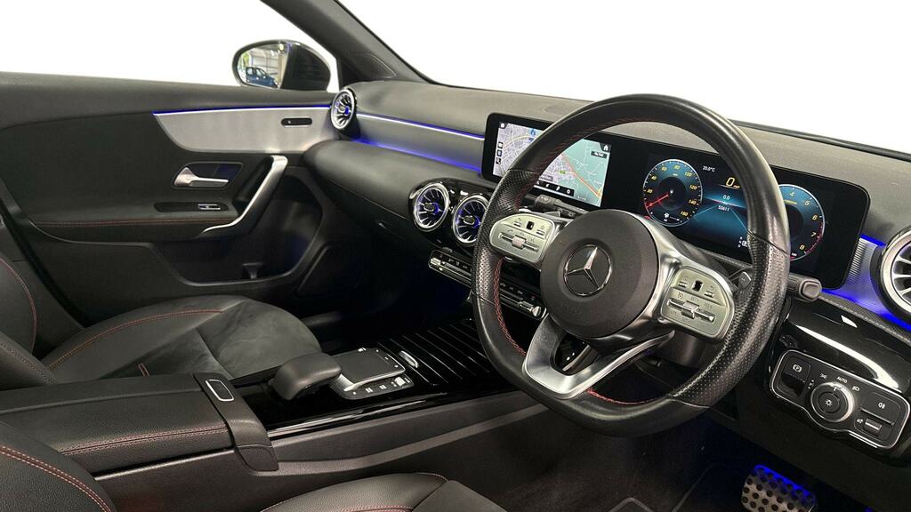 Mercedes-Benz A Class A200 Amg Line Premium Plus Night Edition RF72XDD Black #3