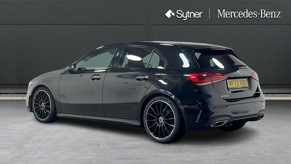 Mercedes-Benz A Class A200 Amg Line Premium Plus Night Edition RF72XDD Black #2