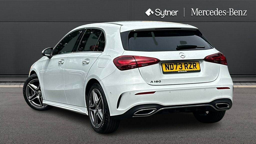 Mercedes-Benz A Class A180 Amg Line Executive ND73RZR White #2
