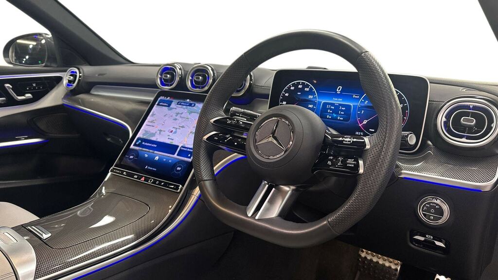 Mercedes-Benz C Class C300d Amg Line Premium 9G-tronic Black #3