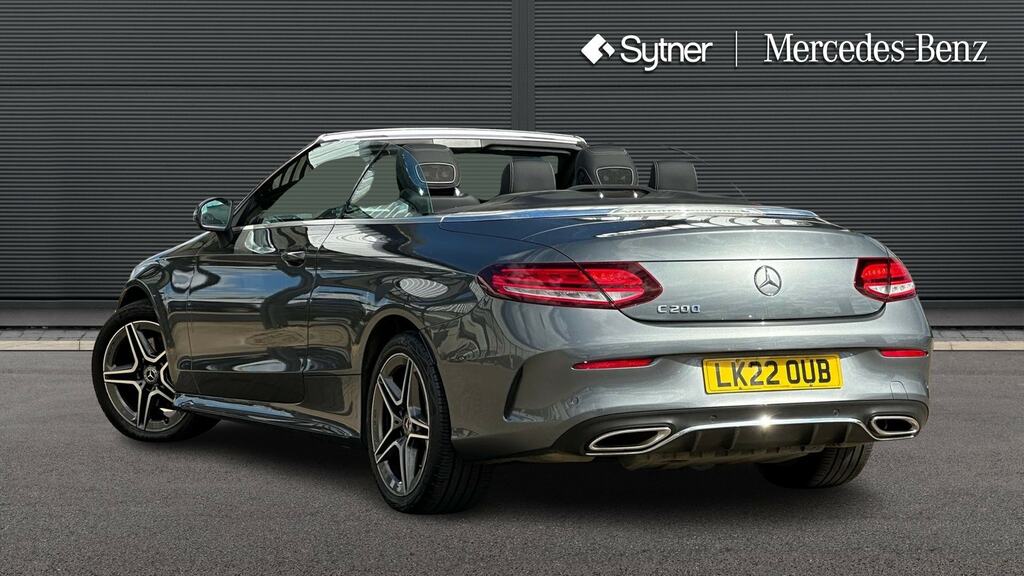 Mercedes-Benz C Class C200 Amg Line Edition 9G-tronic Grey #3