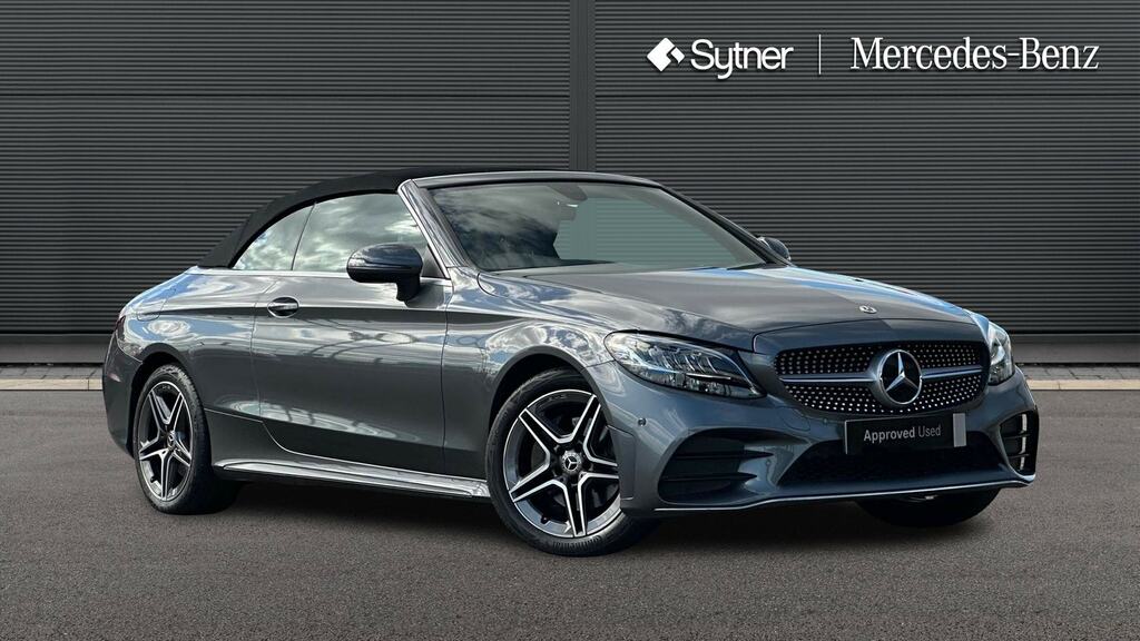 Mercedes-Benz C Class C200 Amg Line Edition 9G-tronic Grey #2