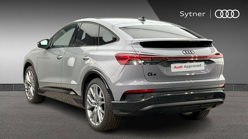 Audi Q4 E Tron 150Kw 40 63Kwh Black Edition Tech Pack CY26DKJ Grey #3