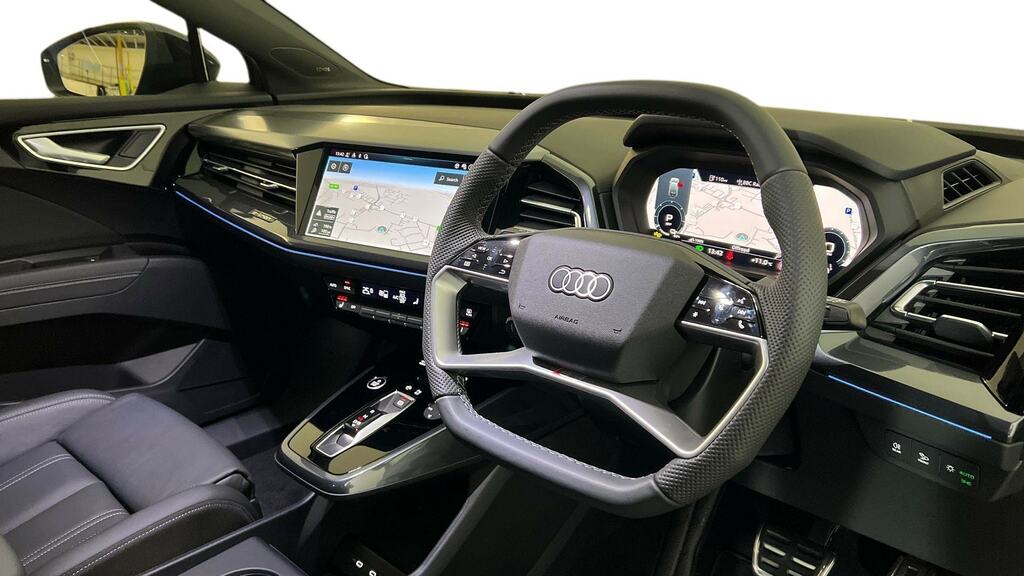 Audi Q4 E Tron 150Kw 40 63Kwh Black Edition Tech Pack Grey #6