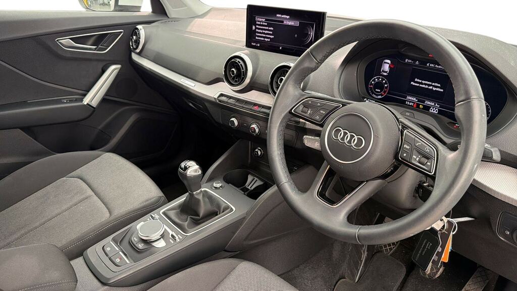 Audi Q2 30 Tfsi Sport CX23MWU White #6