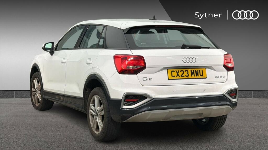 Audi Q2 30 Tfsi Sport CX23MWU White #3