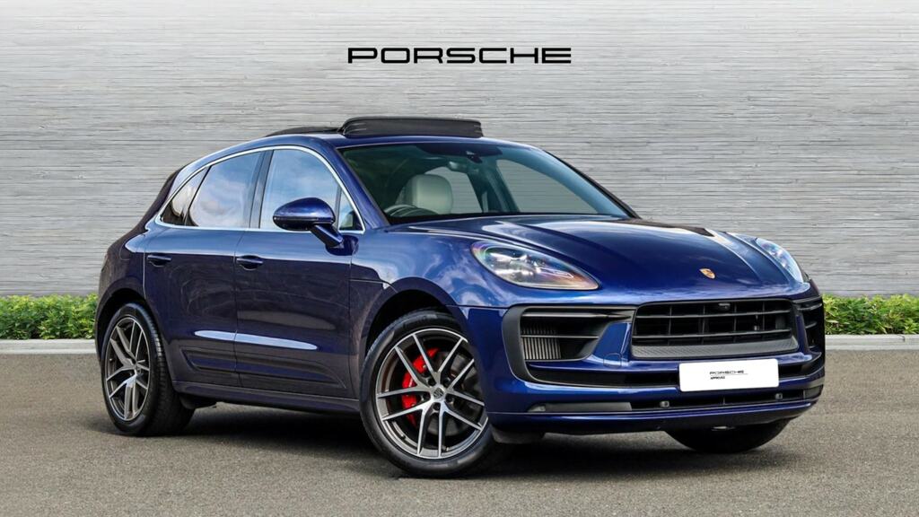Porsche Macan S Pdk Blue #3