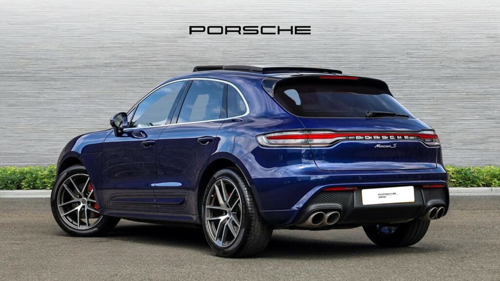 Porsche Macan S Pdk Blue #4