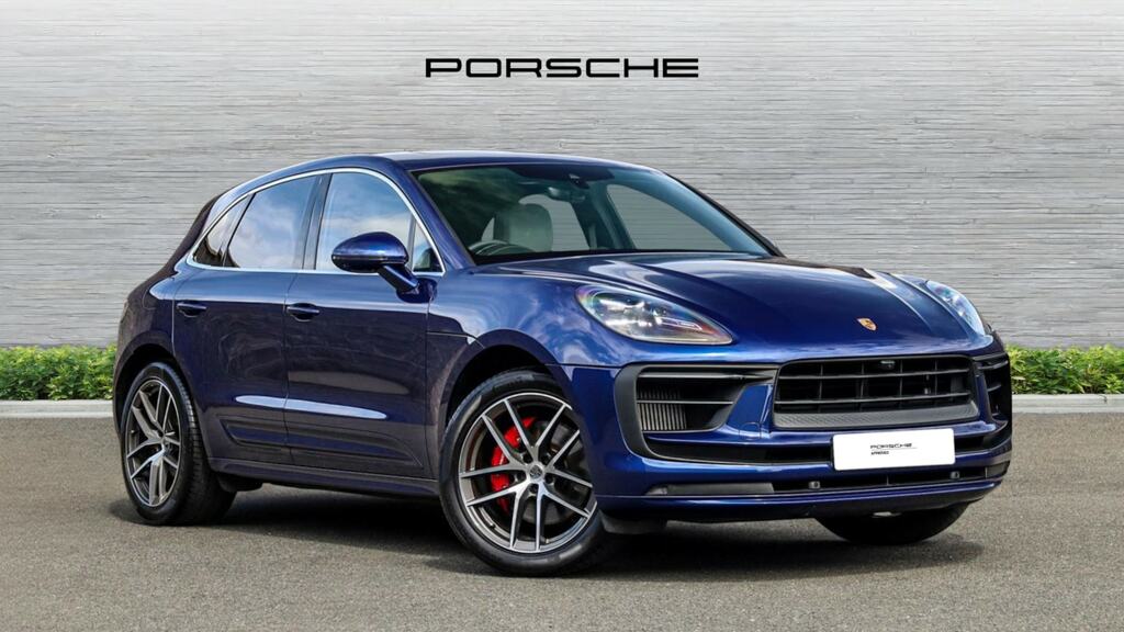 Porsche Macan S Pdk Blue