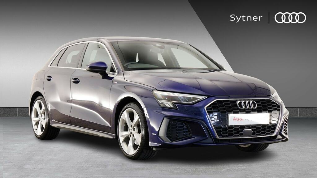 Audi A3 35 Tfsi S Line S Tronic RK73LVD Blue