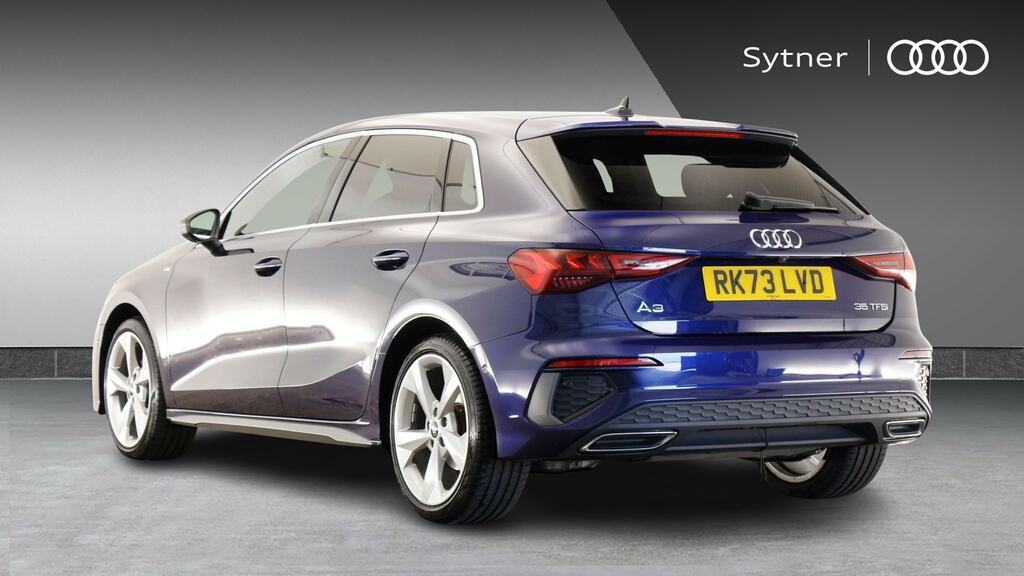 Audi A3 35 Tfsi S Line S Tronic RK73LVD Blue #3