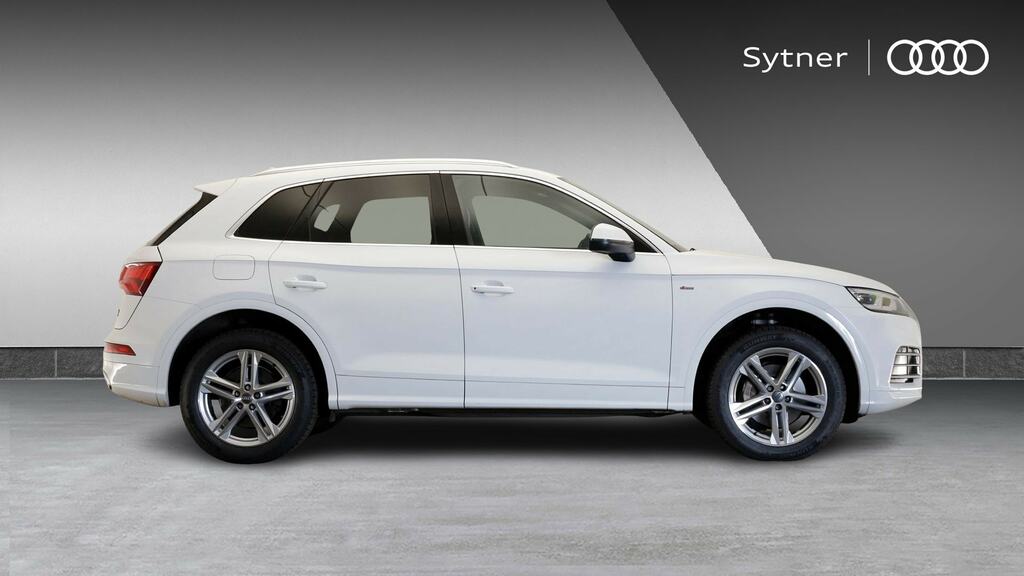 Audi Q5 2.0 Tdi Quattro S Line S Tronic Tech Pack GX18LJC White #4