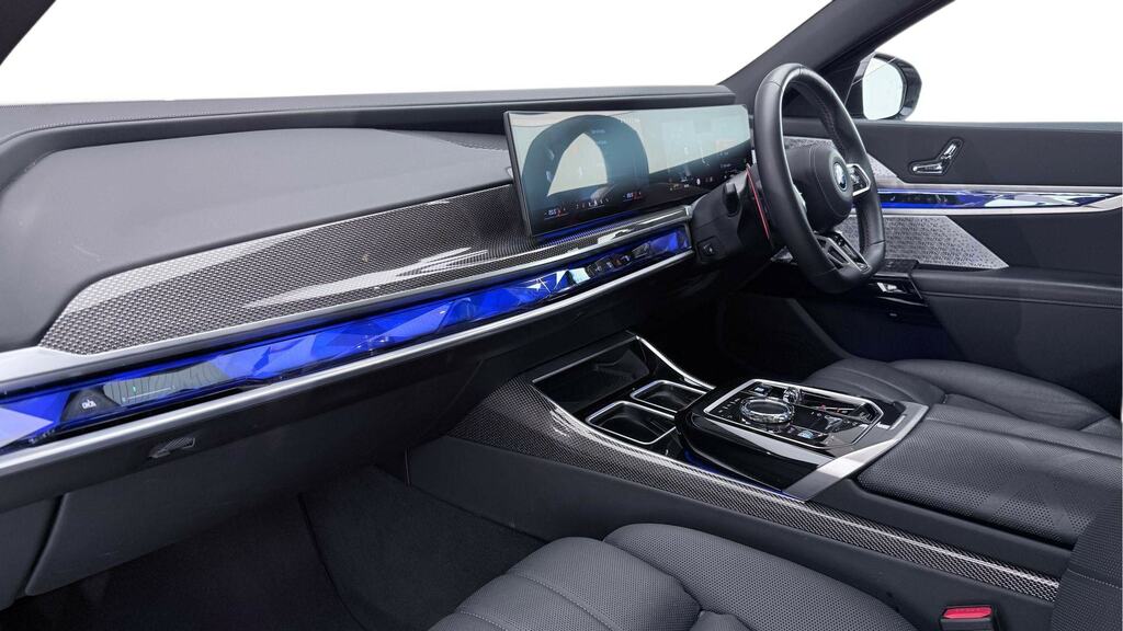 BMW 7 Series 750E Xdrive M Sport Black #7