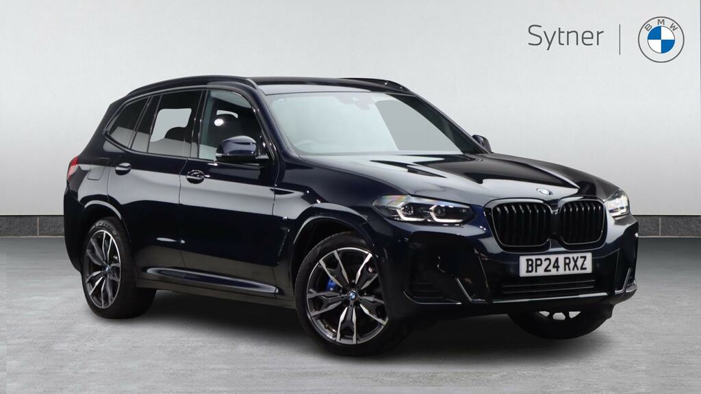 BMW X3 Xdrive20i Mht M Sport Step Pro Pack BP24RXZ Black