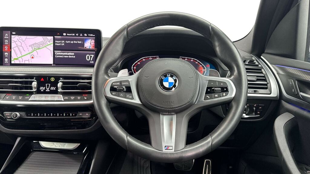 BMW X3 Xdrive20i Mht M Sport Step Pro Pack BP24RXZ Black #4