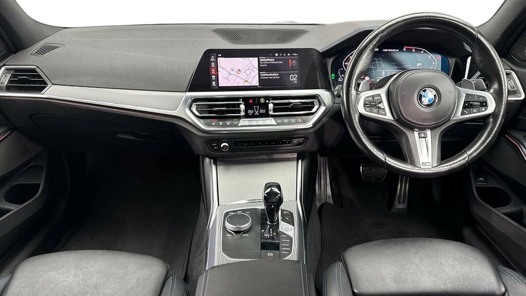 BMW 3 Series M340d Xdrive Mht Step FM21PFE Black #4