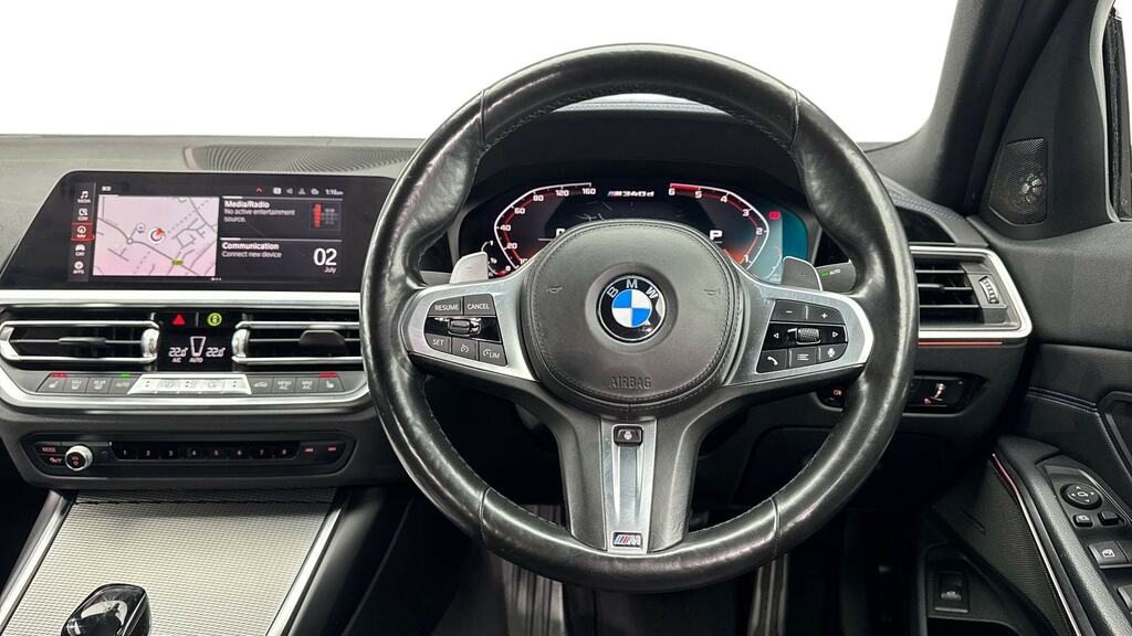 BMW 3 Series M340d Xdrive Mht Step FM21PFE Black #5