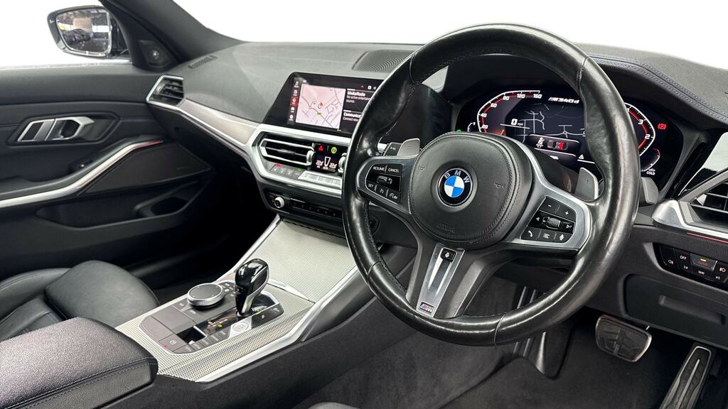 BMW 3 Series M340d Xdrive Mht Step FM21PFE Black #6