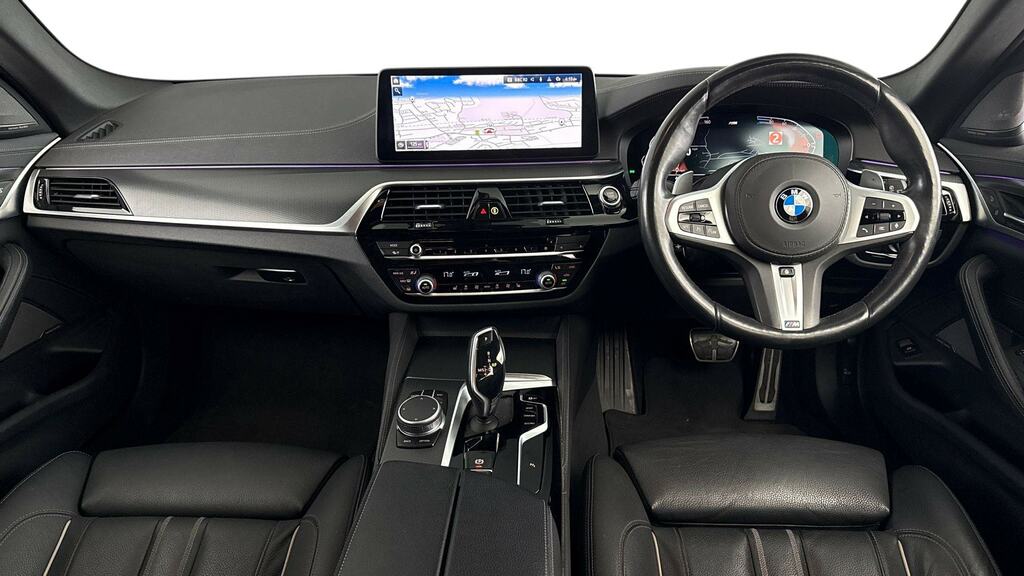 BMW 5 Series 520D Mht M Sport Step Techpro Pack Black #4