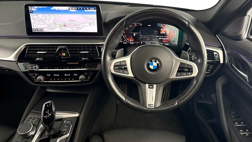 BMW 5 Series 520D Mht M Sport Step Techpro Pack Black #5