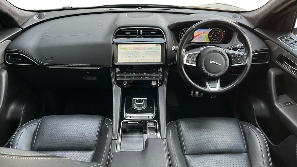 Jaguar F-Pace 2.0 P300 300 Sport Awd Euro 6 Ss White #9