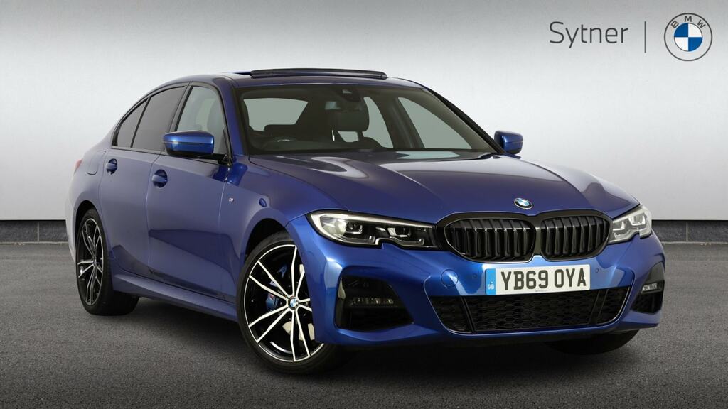 BMW 3 Series 330E M Sport Techplus Pack Blue