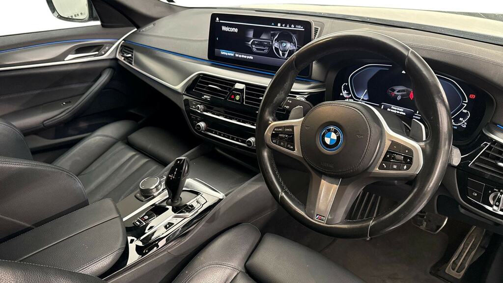 BMW 5 Series 530E M Sport FD23VKL Grey #6