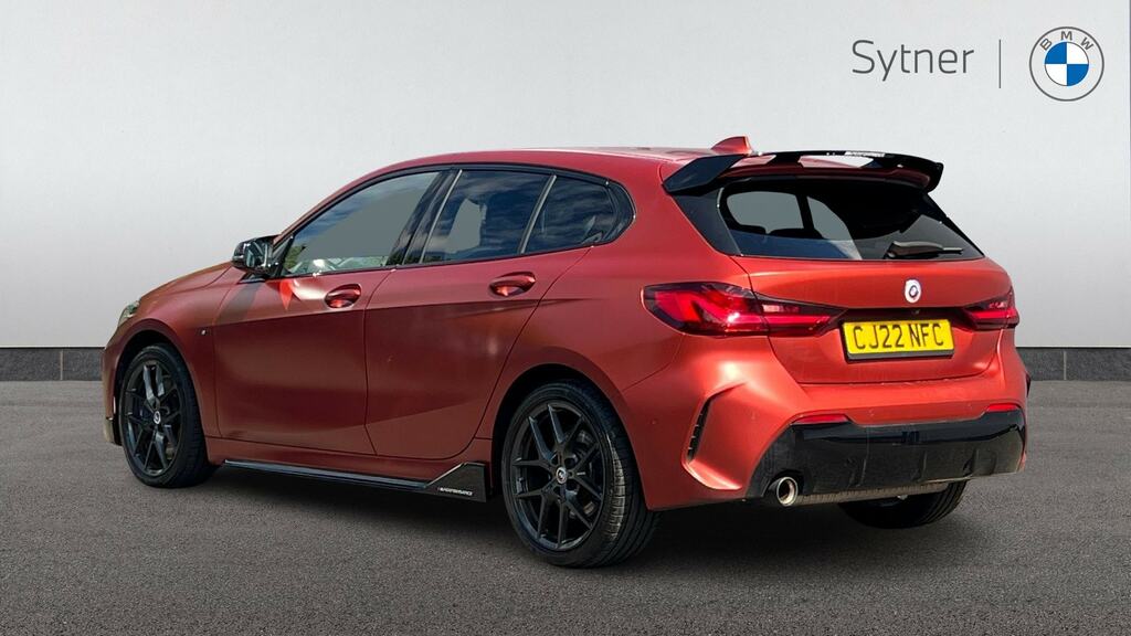 BMW 1 Series 118I 136 M Sport Step Pro Pack CJ22NFC Orange #2