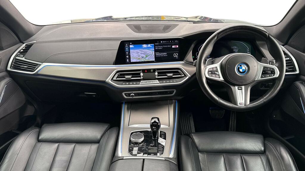 BMW X5 Xdrive45e M Sport SN22NVJ Blue #4