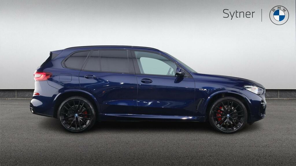 BMW X5 Xdrive45e M Sport SN22NVJ Blue #3
