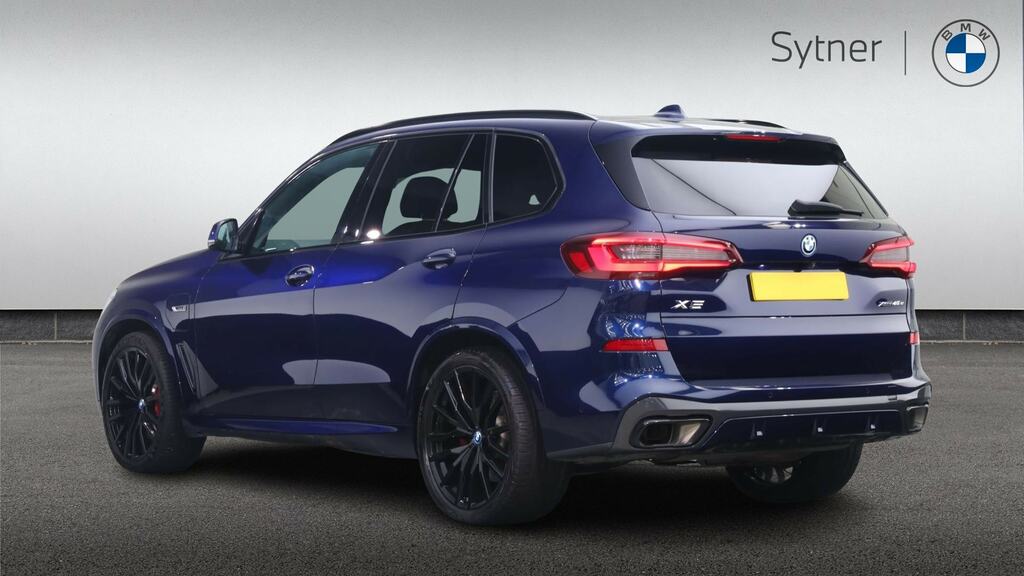 BMW X5 Xdrive45e M Sport SN22NVJ Blue #2
