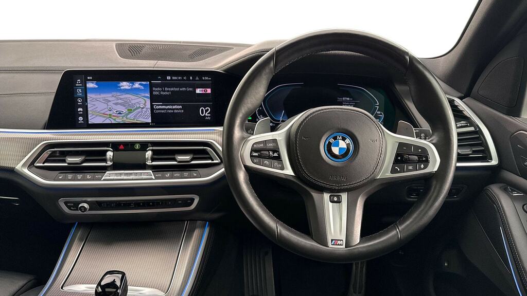 BMW X5 Xdrive45e M Sport SN22NVJ Blue #5