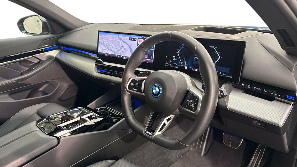 BMW 5 Series 530E M Sport Pro FG74OFD Grey #6