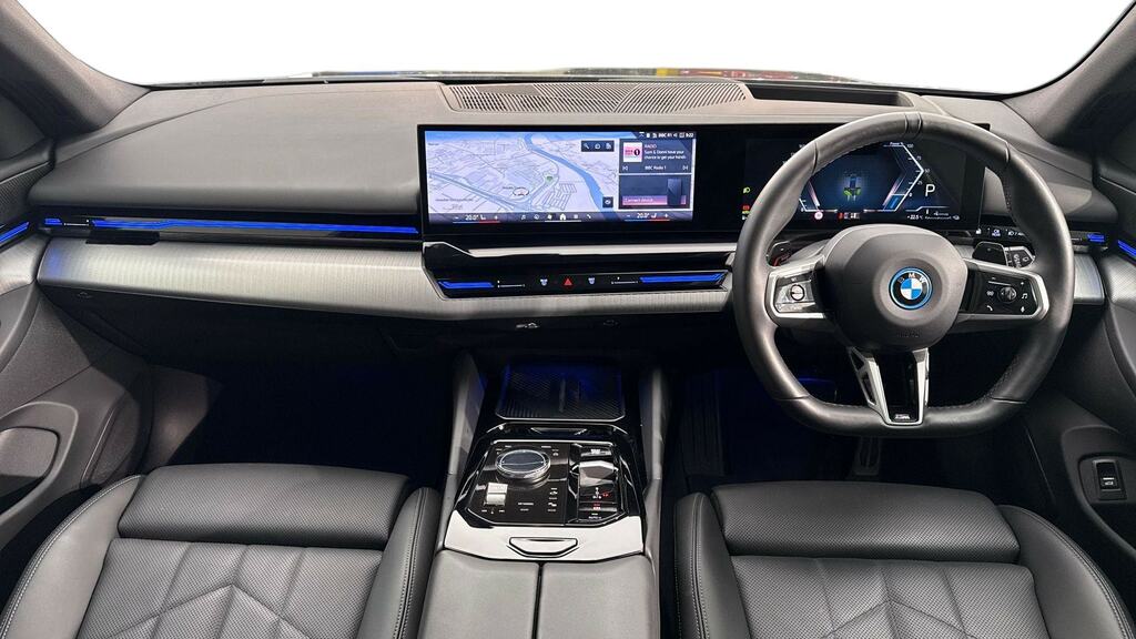 BMW 5 Series 530E M Sport Pro FG74OFD Grey #4