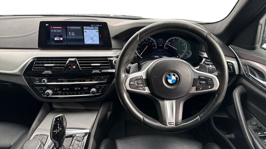 BMW 5 Series 530D M Sport Blue #5