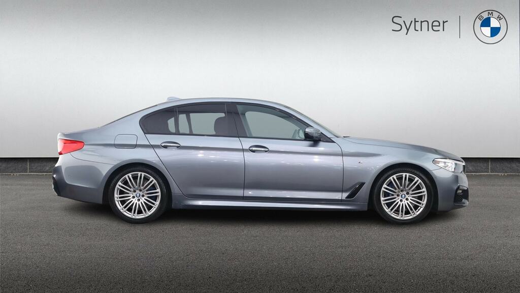 BMW 5 Series 530D M Sport Blue #3