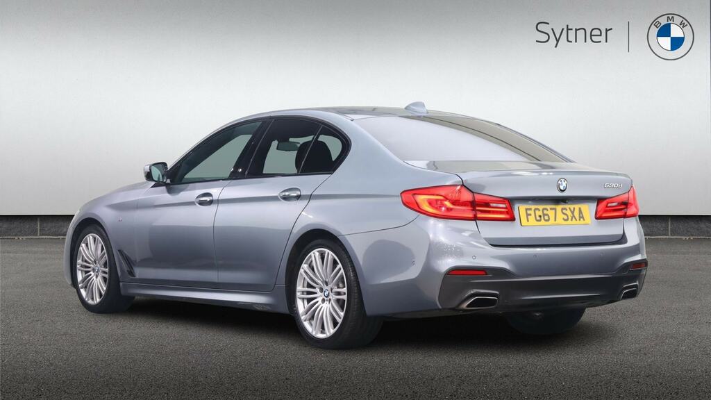 BMW 5 Series 530D M Sport Blue #2