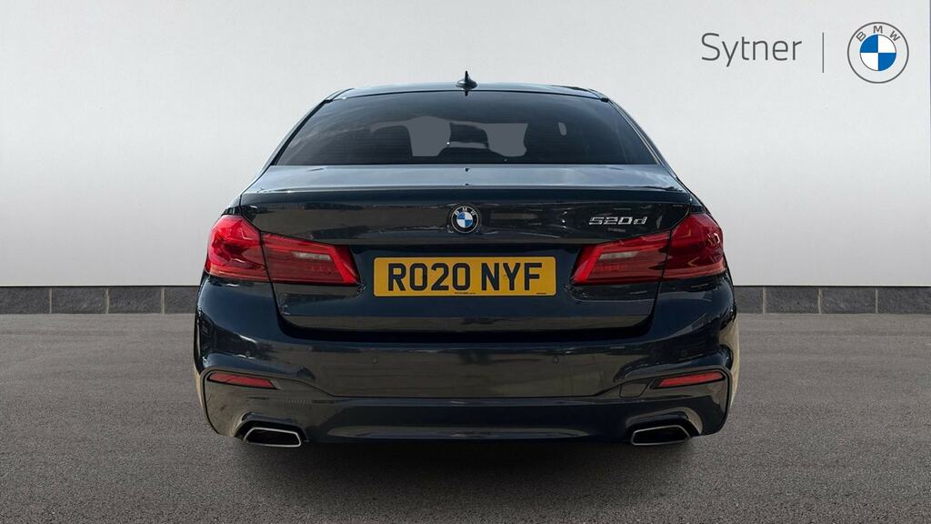 BMW 5 Series 520I M Sport Saloon Blue #15
