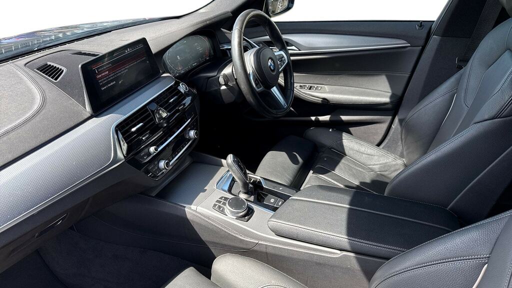 BMW 5 Series 520I M Sport Saloon Blue #7