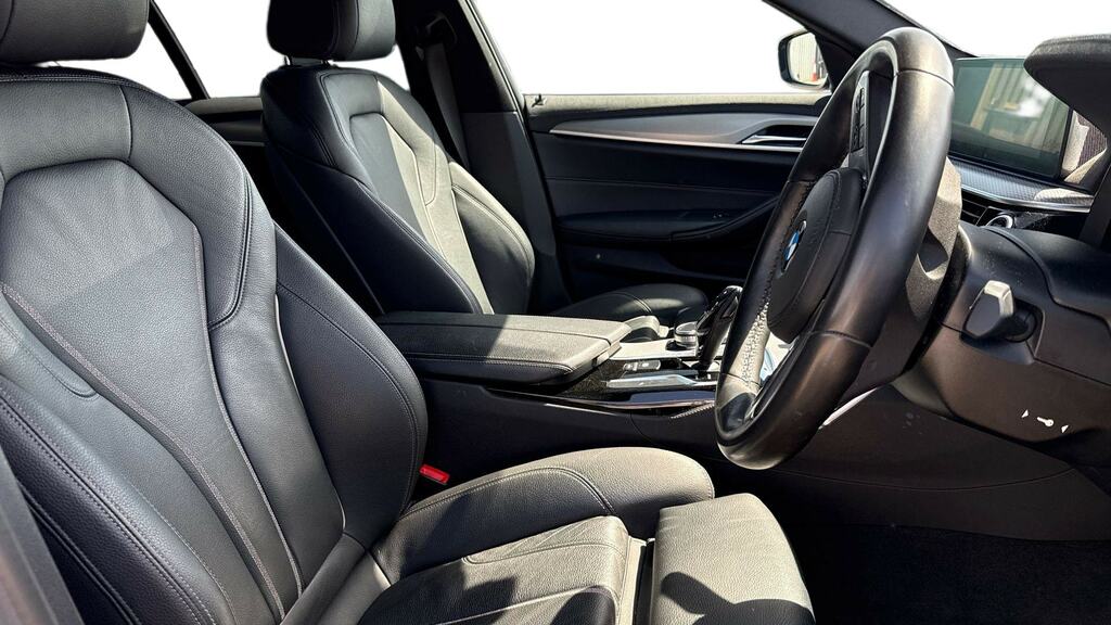 BMW 5 Series 520I M Sport Saloon Blue #11