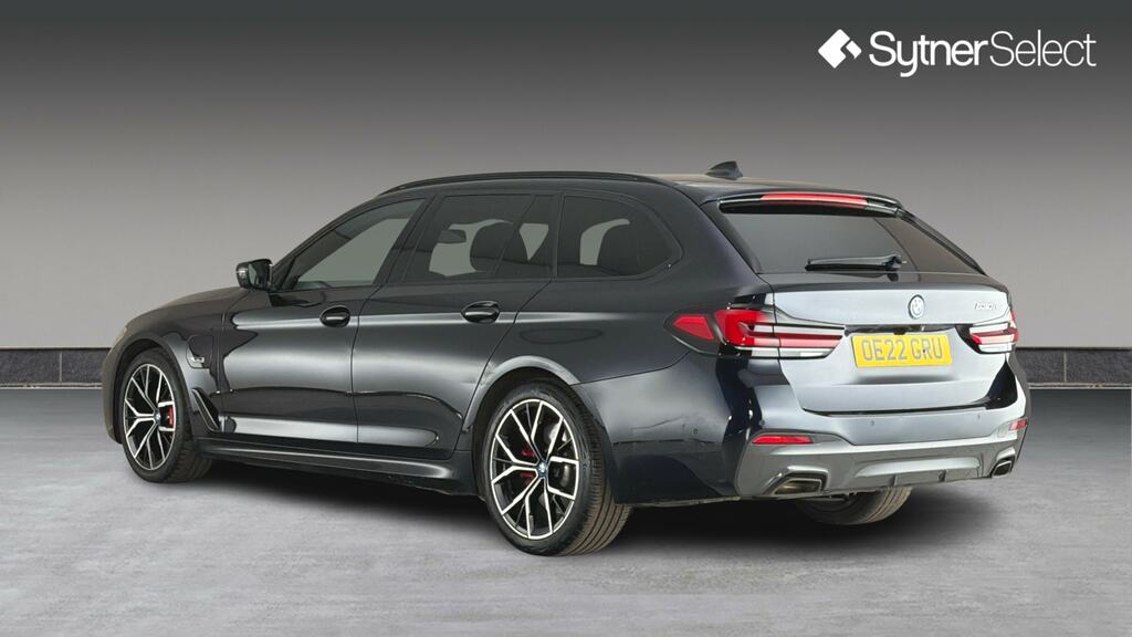 BMW 5 Series 530E M Sport Pro Pack Black #2