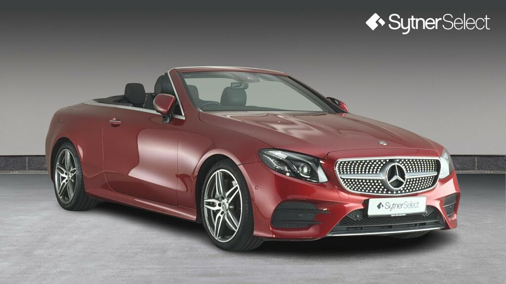 Mercedes-Benz E Class E300 Amg Line Premium Plus 9G-tronic Red #2
