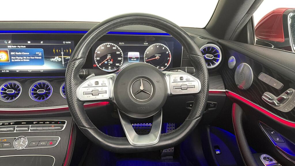 Mercedes-Benz E Class 2.0 E200 Amg Line Saloon G-tronic Euro White #12