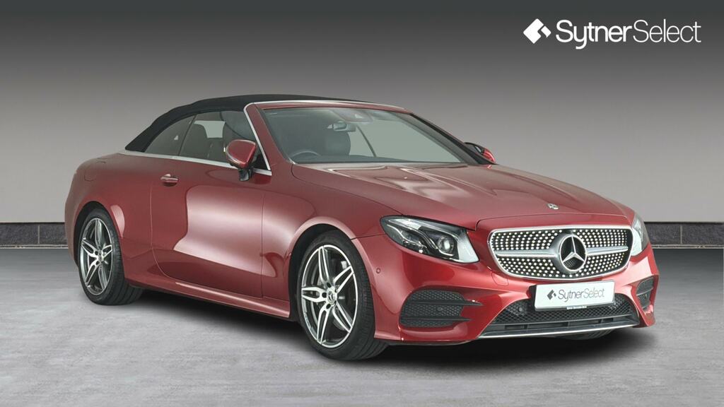 Mercedes-Benz E Class E300 Amg Line Premium Plus 9G-tronic Red