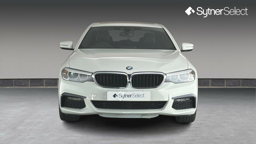 BMW 5 Series 530E M Sport White #4